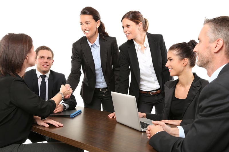 Business Colleagues Meeting